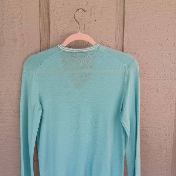 Polo Golf Ralph Lauren Washable Merino Wool Sweater Size S Women Preppy Pullover - Picture 6 of 11